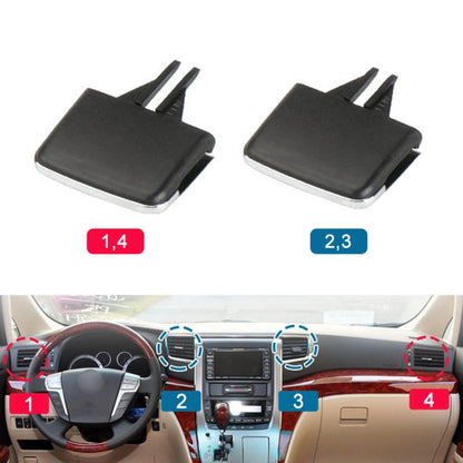 For Toyota Alphard 2011-2014 Left-hand Drive Car Air Conditioning Air Outlet Paddle 77620-SWA-A0-1, Type:Left Side - Air Conditioning System by PMC Jewellery | Online Shopping South Africa | PMC Jewellery | Buy Now Pay Later Mobicred