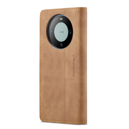 For Huawei Mate 60 Pro / 60 Pro+ CaseMe 013 Multifunctional Horizontal Flip Leather Phone Case(Brown) - Huawei Cases by CaseMe | Online Shopping South Africa | PMC Jewellery | Buy Now Pay Later Mobicred