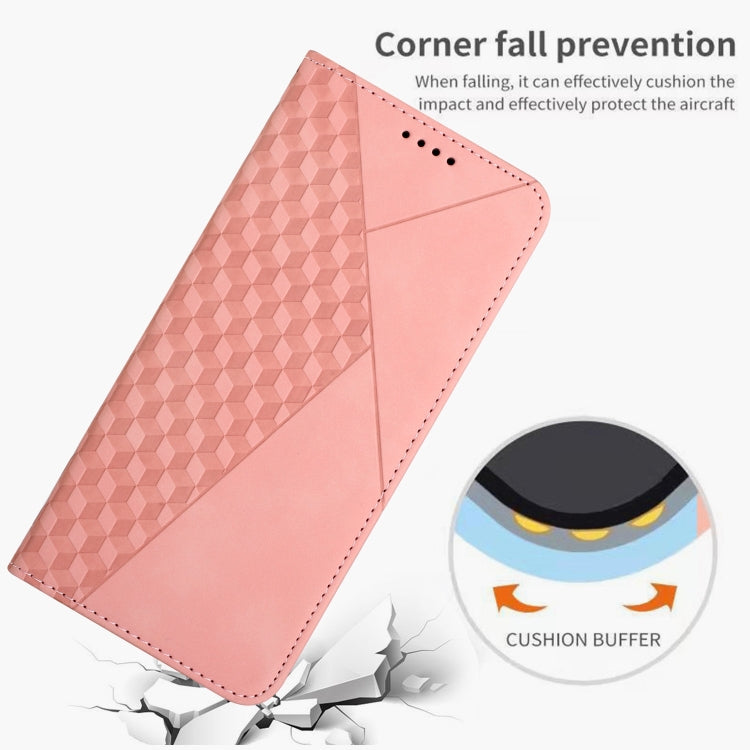 For Xiaomi Redmi K70 / K70 Pro Diamond Splicing Skin Feel Magnetic Leather Phone Case(Rose Gold) - K70 Pro Cases by PMC Jewellery | Online Shopping South Africa | PMC Jewellery | Buy Now Pay Later Mobicred