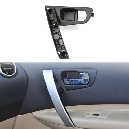 For Nissan Qashqai Left-Drive Car Door Inside Handle Base Bracket, Type:Base Right(Black) - Door Handles by PMC Jewellery | Online Shopping South Africa | PMC Jewellery | Buy Now Pay Later Mobicred