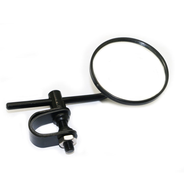 SF-127 Motorcycle Small Round Rearview Mirror Reversing Mirror(Black) - Side Mirrors by PMC Jewellery | Online Shopping South Africa | PMC Jewellery | Buy Now Pay Later Mobicred