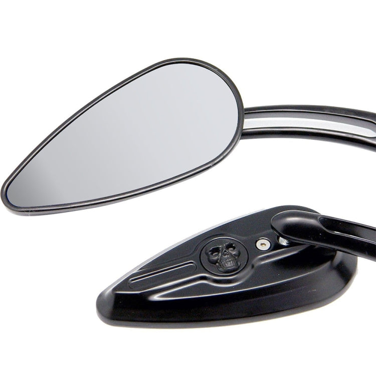 SF104 Motorcycle Modified Retro Rearview Mirror Reflective Mirror(Black) - Side Mirrors by PMC Jewellery | Online Shopping South Africa | PMC Jewellery