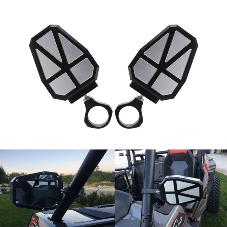 UTV-11 ATV / UTV Offroad Vehicle Rearview Mirror Side Mirror, Tube Diameter:2 inch(Black) - Side Mirrors by PMC Jewellery | Online Shopping South Africa | PMC Jewellery | Buy Now Pay Later Mobicred