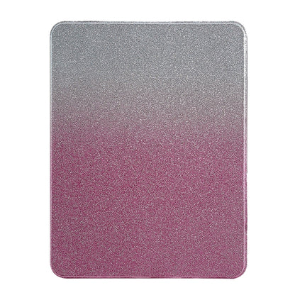 For iPad Air 11 2024 / iPad Pro 11 Gradient Glitter Magnetic Split Leather Tablet Case(Rose Red) - iPad Pro 11 (2022/2021) Cases by PMC Jewellery | Online Shopping South Africa | PMC Jewellery | Buy Now Pay Later Mobicred