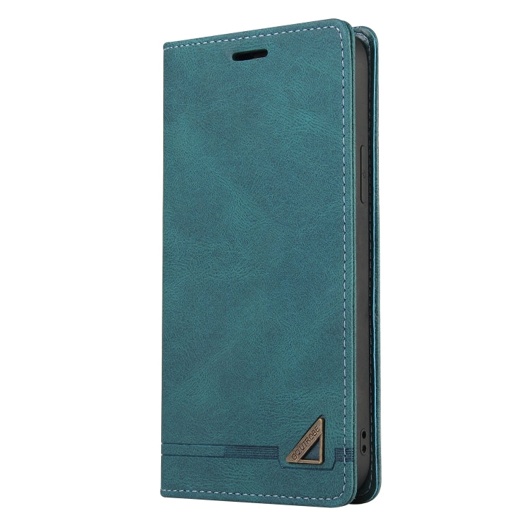 For Xiaomi Redmi Note 12 India/Poco X5 Skin Feel Anti-theft Brush Horizontal Flip Leather Case with Holder(Blue) - Xiaomi Cases by PMC Jewellery | Online Shopping South Africa | PMC Jewellery | Buy Now Pay Later Mobicred