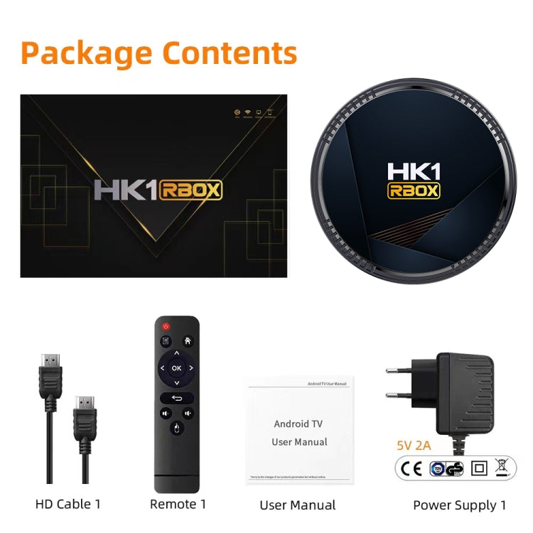 HK1RBOX H8-H618 Android 12.0 Allwinner H618 Quad Core Smart TV Box, Memory:2GB+16GB(UK Plug) - Allwinner H6 by PMC Jewellery | Online Shopping South Africa | PMC Jewellery | Buy Now Pay Later Mobicred