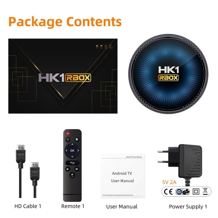 HK1RBOX-W2 Android 11.0 Amlogic S905W2 Quad Core Smart TV Box, Memory:2GB+16GB(UK Plug) - Amlogic S905 by PMC Jewellery | Online Shopping South Africa | PMC Jewellery | Buy Now Pay Later Mobicred