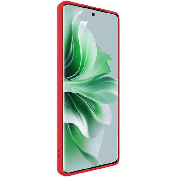 For OPPO Reno11 Pro 5G China imak UC-4 Series Straight Edge TPU Phone Case(Red) - Reno11 Pro Cases by imak | Online Shopping South Africa | PMC Jewellery | Buy Now Pay Later Mobicred