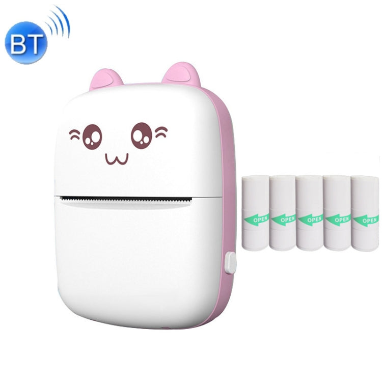 C9 Mini Bluetooth Wireless Thermal Printer With 5 Sticker Papers(Pink) - Printer by PMC Jewellery | Online Shopping South Africa | PMC Jewellery | Buy Now Pay Later Mobicred