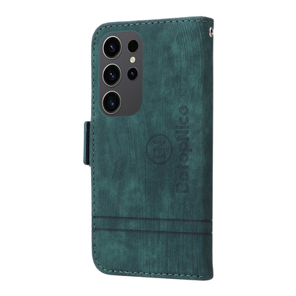 For Samsung Galaxy S24 Ultra BETOPNICE Dual-side Buckle Leather Phone Case(Green) - Galaxy Phone Cases by BETOPNICE | Online Shopping South Africa | PMC Jewellery | Buy Now Pay Later Mobicred