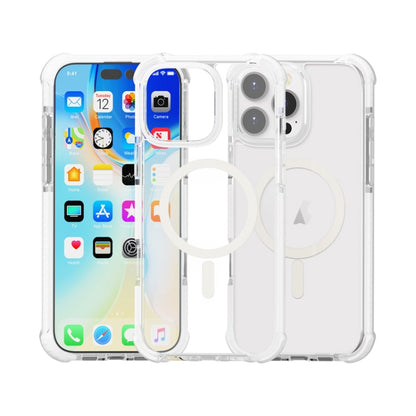 For iPhone 16 Pro Max Acrylic Magsafe Magnetic Shockproof Phone Case(Transparent) - iPhone 16 Pro Max Cases by PMC Jewellery | Online Shopping South Africa | PMC Jewellery | Buy Now Pay Later Mobicred