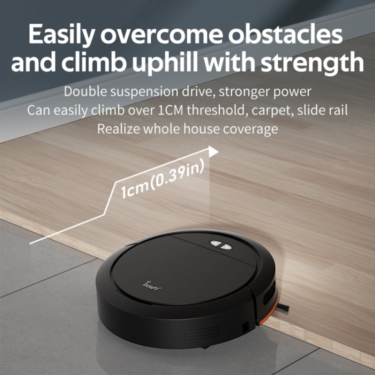 OB16 Mini Vacuum Cleaner Intelligent Sweeping Robot(Black) - Robot Vacuum Cleaner by PMC Jewellery | Online Shopping South Africa | PMC Jewellery | Buy Now Pay Later Mobicred