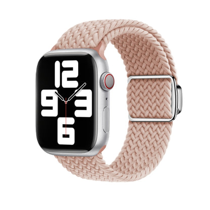 For Apple Watch Ultra 2 49mm Nylon Loop Magnetic Buckle Watch Band(Pink Sand) - Watch Bands by PMC Jewellery | Online Shopping South Africa | PMC Jewellery | Buy Now Pay Later Mobicred