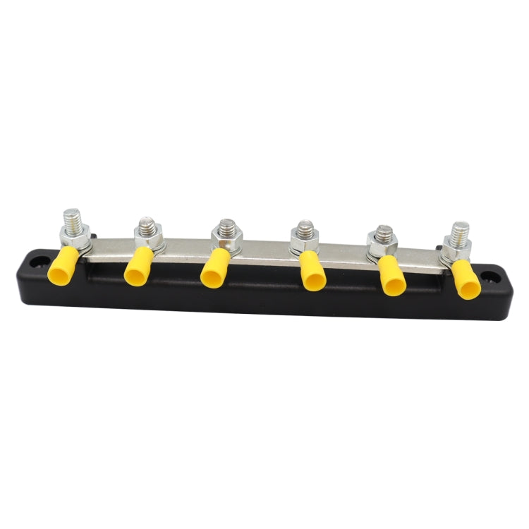 CP-3124 RV Yacht 150A High Current Single-row 4-way Busbar with 6pcs Terminals - Booster Cable & Clip by PMC Jewellery | Online Shopping South Africa | PMC Jewellery | Buy Now Pay Later Mobicred