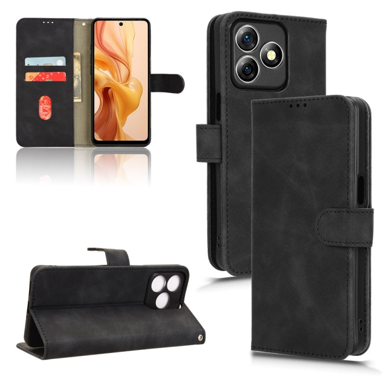 For Ulefone Note 18 Ultra Skin Feel Magnetic Flip Leather Phone Case(Black) - Ulefone Cases by PMC Jewellery | Online Shopping South Africa | PMC Jewellery | Buy Now Pay Later Mobicred