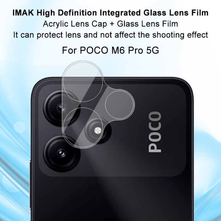For Xiaomi Poco M6 Pro 5G imak High Definition Integrated Glass Lens Film - For Xiaomi by imak | Online Shopping South Africa | PMC Jewellery | Buy Now Pay Later Mobicred