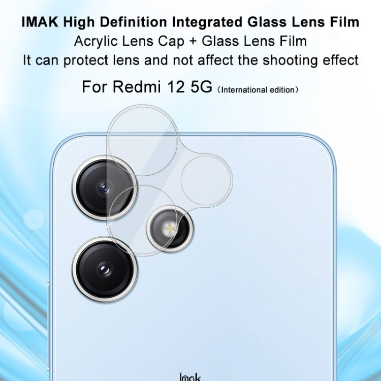 For Xiaomi Redmi 12 5G Global imak High Definition Integrated Glass Lens Film - For Xiaomi by imak | Online Shopping South Africa | PMC Jewellery | Buy Now Pay Later Mobicred