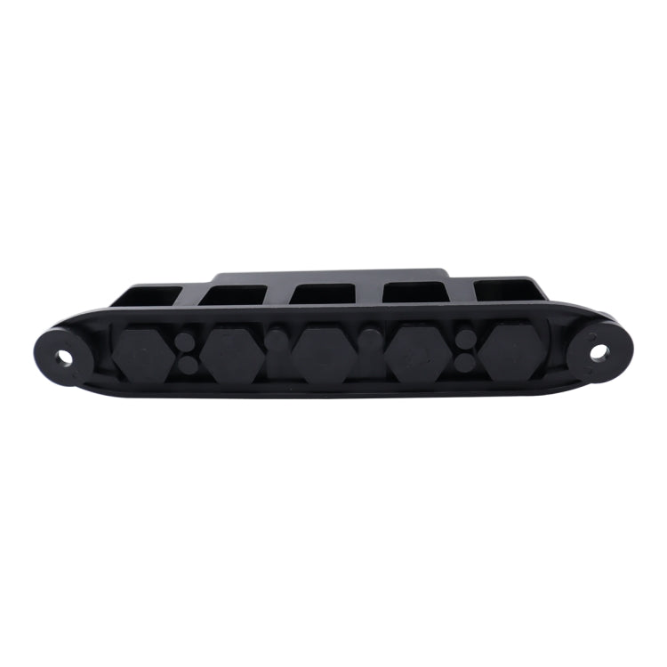 CP-4122-01 RV Yacht M8 Single Row 5-way Power Distribution Block Busbar with Cover - Booster Cable & Clip by PMC Jewellery | Online Shopping South Africa | PMC Jewellery | Buy Now Pay Later Mobicred