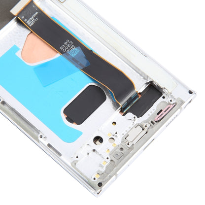 For Samsung Galaxy Note20 Ultra 5G SM-N986B 6.78 inch OLED LCD Screen Digitizer Full Assembly with Frame (Silver) - Galaxy Note Series Parts by PMC Jewellery | Online Shopping South Africa | PMC Jewellery | Buy Now Pay Later Mobicred