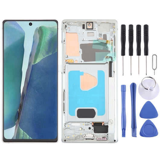 For Samsung Galaxy Note20 SM-N980 6.67 inch OLED LCD Screen Digitizer Full Assembly with Frame (Green) - Galaxy Note Series Parts by PMC Jewellery | Online Shopping South Africa | PMC Jewellery | Buy Now Pay Later Mobicred