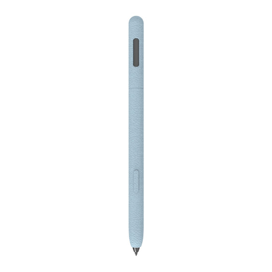 For Samsung Galaxy Tab S7 LOVE MEI Frosted Leather Texture Silicone Protective Pen Case(Blue) - Pencil Accessories by LOVE MEI | Online Shopping South Africa | PMC Jewellery