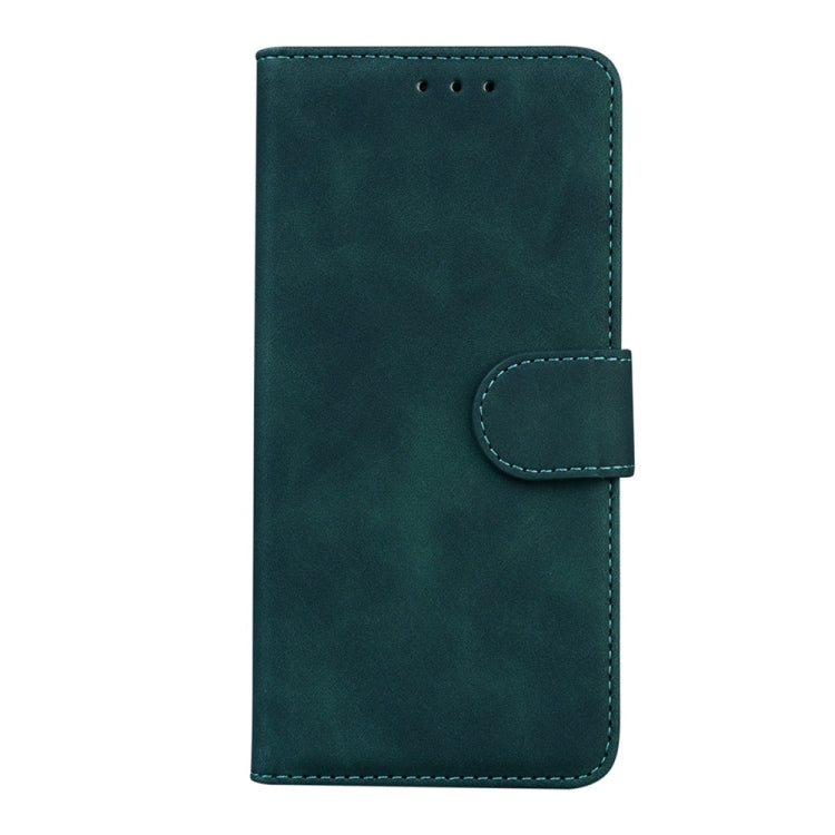 For Motorola Edge 2024 Skin Feel Pure Color Flip Leather Phone Case(Green) - Motorola Cases by PMC Jewellery | Online Shopping South Africa | PMC Jewellery | Buy Now Pay Later Mobicred