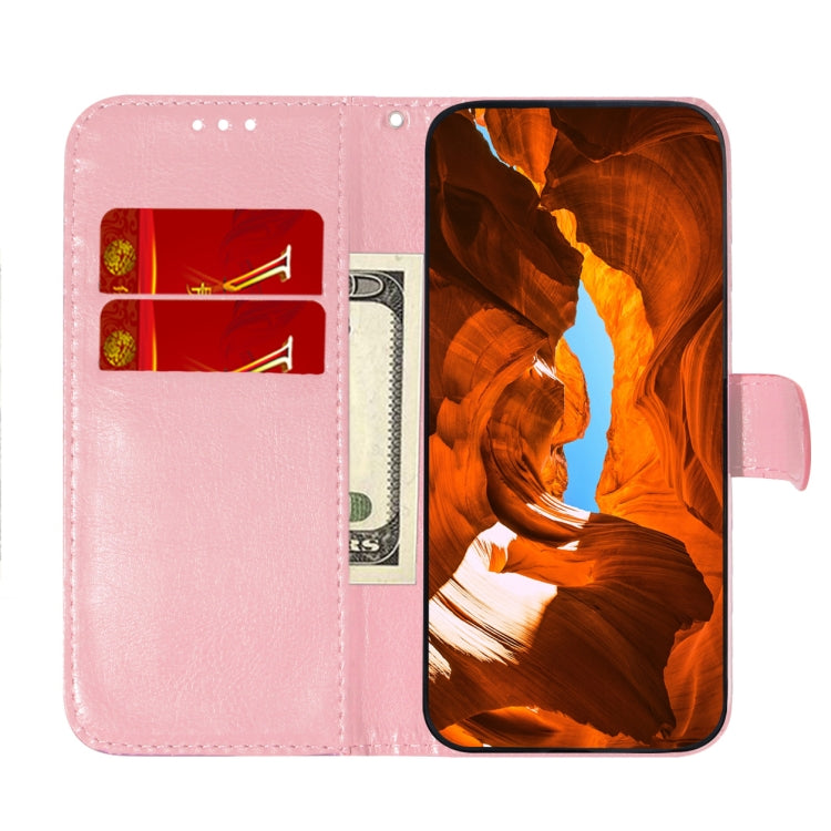 For iPhone 16 Pro Max Colorful Magnetic Buckle Leather Phone Case(Pink) - iPhone 16 Pro Max Cases by PMC Jewellery | Online Shopping South Africa | PMC Jewellery | Buy Now Pay Later Mobicred