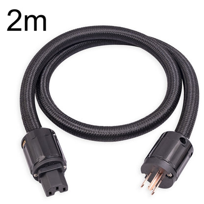 3720 HiFi Audio Universal AC Power Cable US Plug, Length:2m - Microphone Audio Cable & Connector by PMC Jewellery | Online Shopping South Africa | PMC Jewellery | Buy Now Pay Later Mobicred