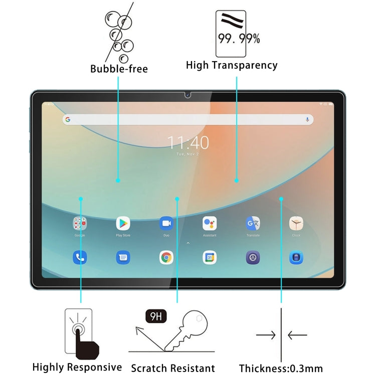 For Blackview Tab 11 9H 0.3mm Explosion-proof Tempered Glass Film - Others by PMC Jewellery | Online Shopping South Africa | PMC Jewellery | Buy Now Pay Later Mobicred