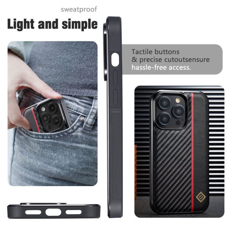 For Samsung Galaxy S24 Ultra 5G LC.IMEEKE 3 in 1 Carbon Fiber Texture Shockproof Phone Case(Black) - Galaxy S24 Ultra 5G Cases by LC.IMEEKE | Online Shopping South Africa | PMC Jewellery | Buy Now Pay Later Mobicred