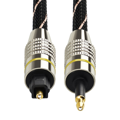 10m EMK OD6.0mm Square Port to Round Port Set-top Box Digital Audio Optical Fiber Connecting Cable - Audio Optical Cables by EMK | Online Shopping South Africa | PMC Jewellery | Buy Now Pay Later Mobicred