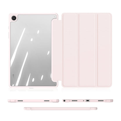 For Samsung Galaxy Tab A9+ DUX DUCIS TOBY Series Antiskid Leather Tablet Case with Sleep / Wake-up Function(Pink) - Galaxy Tab A9+ by DUX DUCIS | Online Shopping South Africa | PMC Jewellery | Buy Now Pay Later Mobicred