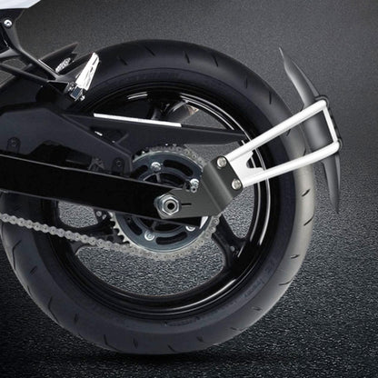 Motorcycle Stainless Steel Modified Rear Wheel Fender Dustproof Splash Flaps Mudguards Fender Guard, Style:B Style Foot - Others by PMC Jewellery | Online Shopping South Africa | PMC Jewellery | Buy Now Pay Later Mobicred