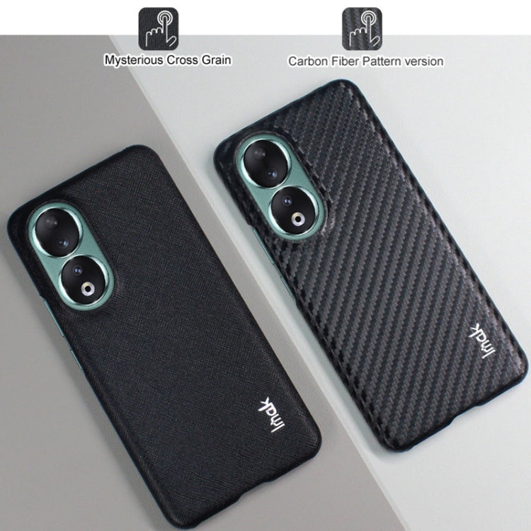 For Honor 90 5G imak Ruiyi Series PU + PC Phone Case(Carbon Fiber Texture) - Honor Cases by imak | Online Shopping South Africa | PMC Jewellery