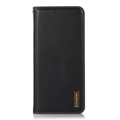 For Samsung Galaxy S24 Ultra KHAZNEH Nappa Top Layer Cowhide Leather Phone Case(Black) - Galaxy Phone Cases by PMC Jewellery | Online Shopping South Africa | PMC Jewellery | Buy Now Pay Later Mobicred