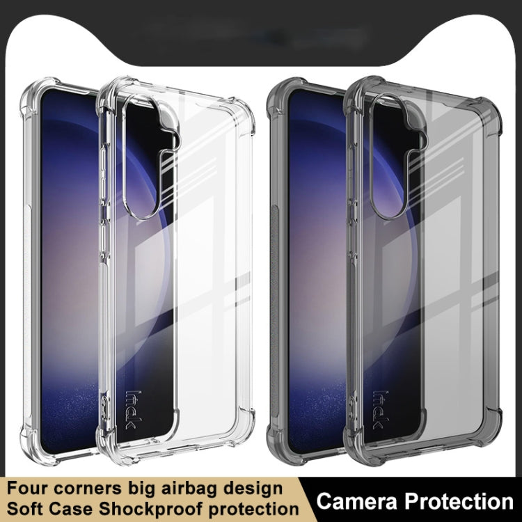 For Samsung Galaxy S24+ 5G imak Shockproof Airbag TPU Phone Case(Transparent) - Galaxy S24+ 5G Cases by imak | Online Shopping South Africa | PMC Jewellery | Buy Now Pay Later Mobicred