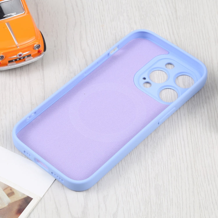 For iPhone 16 Pro Max Liquid Silicone Magsafe Phone Case(Light Purple) - iPhone 16 Pro Max Cases by PMC Jewellery | Online Shopping South Africa | PMC Jewellery | Buy Now Pay Later Mobicred