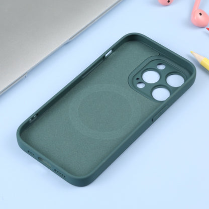 For iPhone 16 Plus Liquid Silicone Magsafe Phone Case(Dark Green) - iPhone 16 Plus Cases by PMC Jewellery | Online Shopping South Africa | PMC Jewellery | Buy Now Pay Later Mobicred