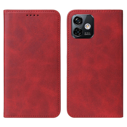 For Ulefone Note 16 Pro Magnetic Closure Leather Phone Case(Red) - Ulefone Cases by PMC Jewellery | Online Shopping South Africa | PMC Jewellery | Buy Now Pay Later Mobicred