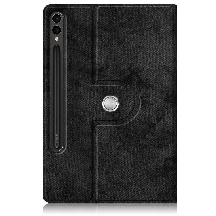 For Samsung Galaxy Tab S9+ 360 Rotation Stand Smart Leather Tablet Case(Black) - Galaxy Tab S9+ Cases by PMC Jewellery | Online Shopping South Africa | PMC Jewellery | Buy Now Pay Later Mobicred