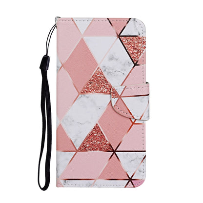 For iPhone 16 Pro 3D Colored Drawing Flip Leather Phone Case(Marble) - iPhone 16 Pro Cases by PMC Jewellery | Online Shopping South Africa | PMC Jewellery | Buy Now Pay Later Mobicred