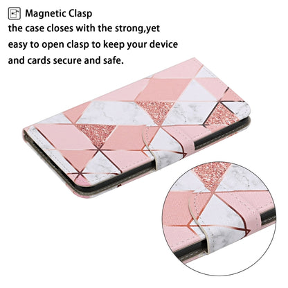 For iPhone 16 Pro 3D Colored Drawing Flip Leather Phone Case(Marble) - iPhone 16 Pro Cases by PMC Jewellery | Online Shopping South Africa | PMC Jewellery | Buy Now Pay Later Mobicred