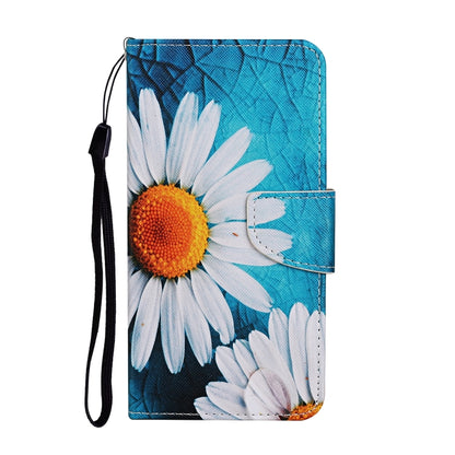 For iPhone 16 Plus 3D Colored Drawing Flip Leather Phone Case(Chrysanthemum) - iPhone 16 Plus Cases by PMC Jewellery | Online Shopping South Africa | PMC Jewellery | Buy Now Pay Later Mobicred