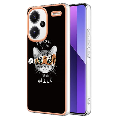 For Xiaomi Redmi Note 13 Pro+ 5G Electroplating Marble Dual-side IMD Phone Case(Natural Growth) - Note 13 Pro+ Cases by PMC Jewellery | Online Shopping South Africa | PMC Jewellery | Buy Now Pay Later Mobicred