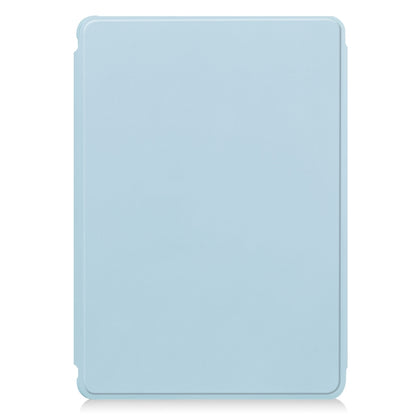 For Samsung Galaxy Tab S9 FE+ / S10+ 360 Rotation Transparent Smart Leather Case(Sky Blue) - Galaxy Tab S9 FE+ by PMC Jewellery | Online Shopping South Africa | PMC Jewellery | Buy Now Pay Later Mobicred