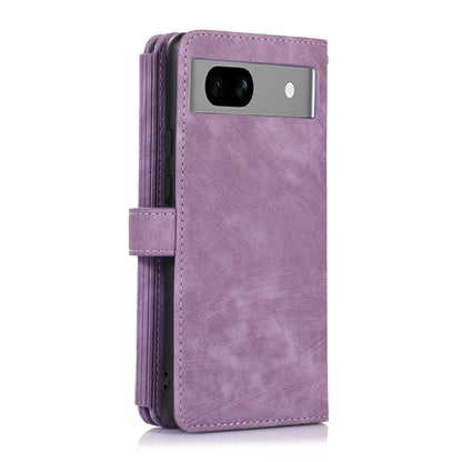 For Google Pixel 7a Dream 9-Card Wallet Zipper Bag Leather Phone Case(Purple) - Google Cases by PMC Jewellery | Online Shopping South Africa | PMC Jewellery | Buy Now Pay Later Mobicred