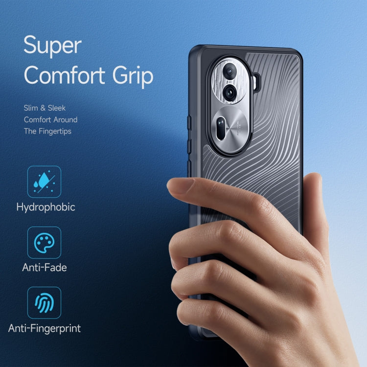 For OPPO Reno11 Pro Global DUX DUCIS Aimo Series Frosted Feel Phone Case(Black) - Reno11 Pro Cases by DUX DUCIS | Online Shopping South Africa | PMC Jewellery | Buy Now Pay Later Mobicred