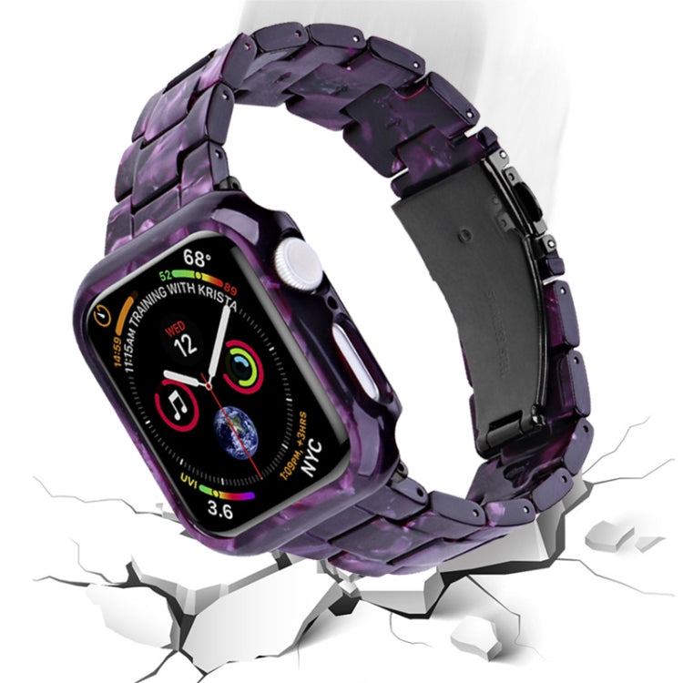 For Apple Watch Ultra 2 / Ultra 49mm Printed Resin PC Watch Band Case Kit(Rainbow) - Watch Cases by PMC Jewellery | Online Shopping South Africa | PMC Jewellery | Buy Now Pay Later Mobicred