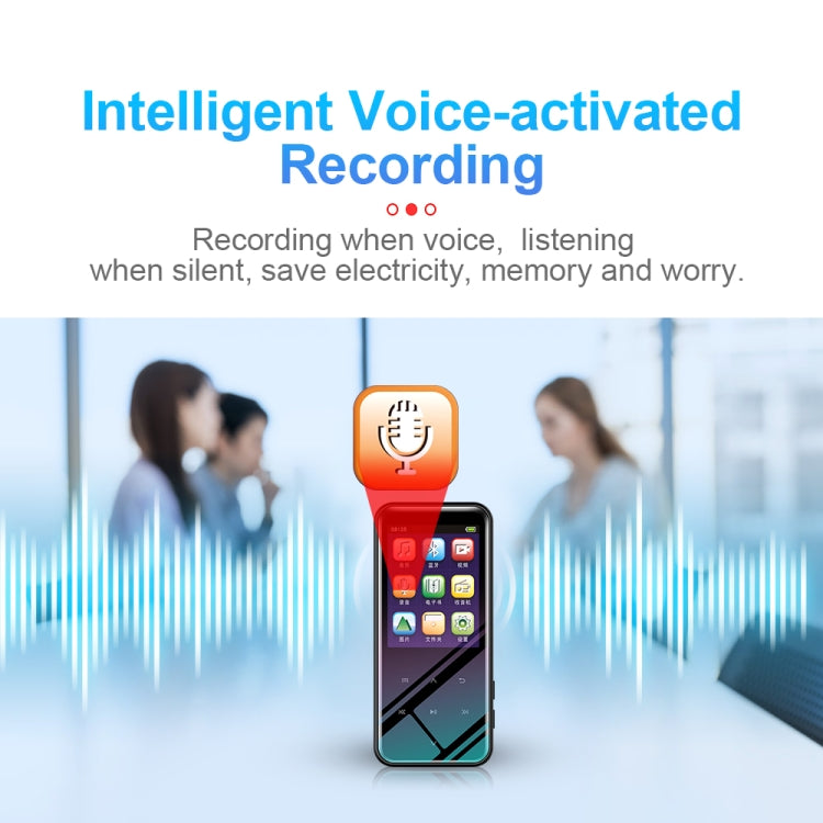 8GB M15 Multi-function Smart Voice Recorder MP3 Hifi Sound Music Player Walkman, Bluetooth Version - Other Style by PMC Jewellery | Online Shopping South Africa | PMC Jewellery | Buy Now Pay Later Mobicred