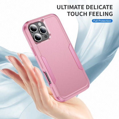 For iPhone 16 Pro Commuter Shockproof TPU + PC Phone Case(Pink) - iPhone 16 Pro Cases by PMC Jewellery | Online Shopping South Africa | PMC Jewellery | Buy Now Pay Later Mobicred